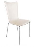 Metal Ayaklı Beyaz Sandalye